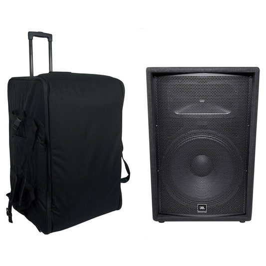 (2) JBL JRX215 1000W 15 DJ P/A Speakers+(2) 18 Subs+Moving Heads+Facade+Fogger