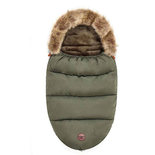 0-3 Years Old Universal Baby Infant Winter Snow Warm Stroller Sleeping Bag Sleeping Bag, Grey Outdoor Thick Warm Stroller Sleeping Blanket,Temu