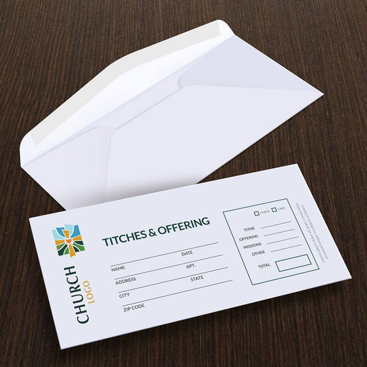 #9 Offering Envelopes, Full Color Printing